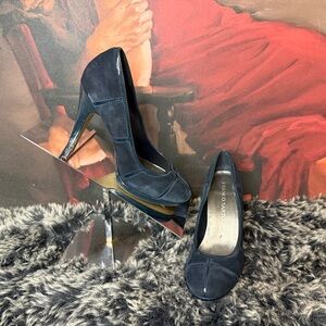 Franco Sarto Women's Dark Blue Heels